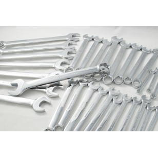 30 PCS Double Combination Spanners Set Imperial + Metric  ND-0323